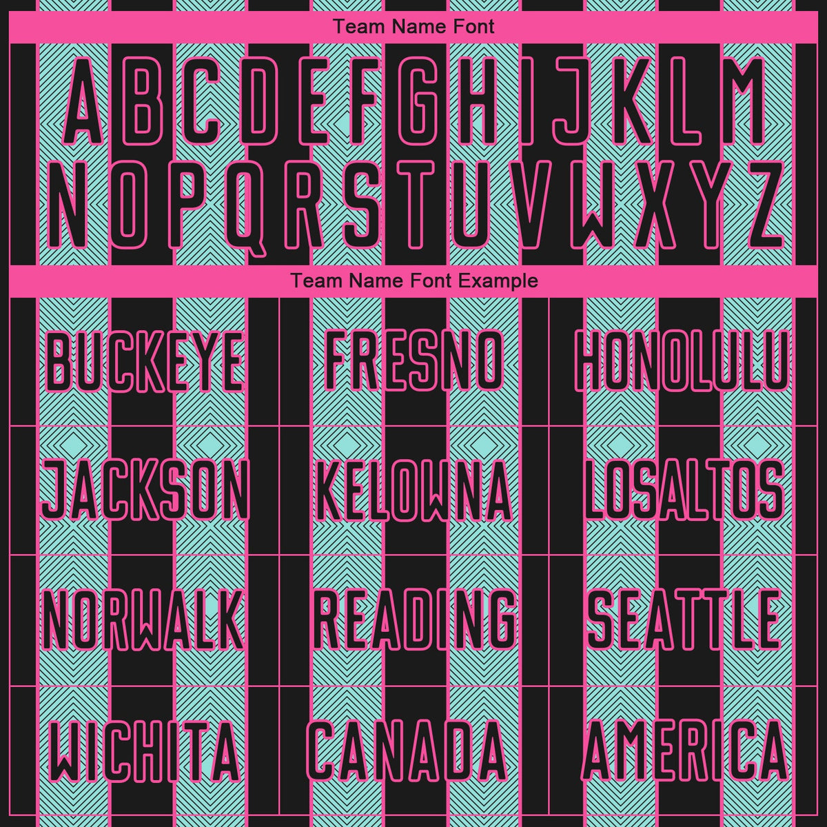 Custom Black Ice Blue-Pink Pinstripe Line Sports Sublimation Soccer Uniform Jersey Limited