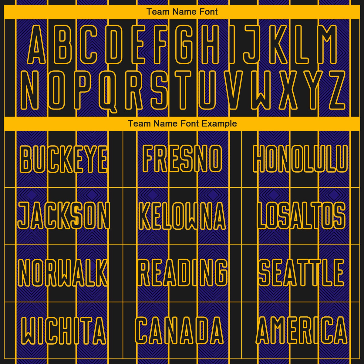 Custom Black Dark Purple-Gold Pinstripe Line Sports Sublimation Soccer Uniform Jersey Limited