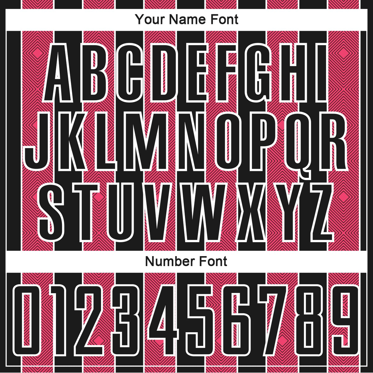 Custom Black Neon Pink-White Pinstripe Line Sports Sublimation Soccer Uniform Jersey Limited