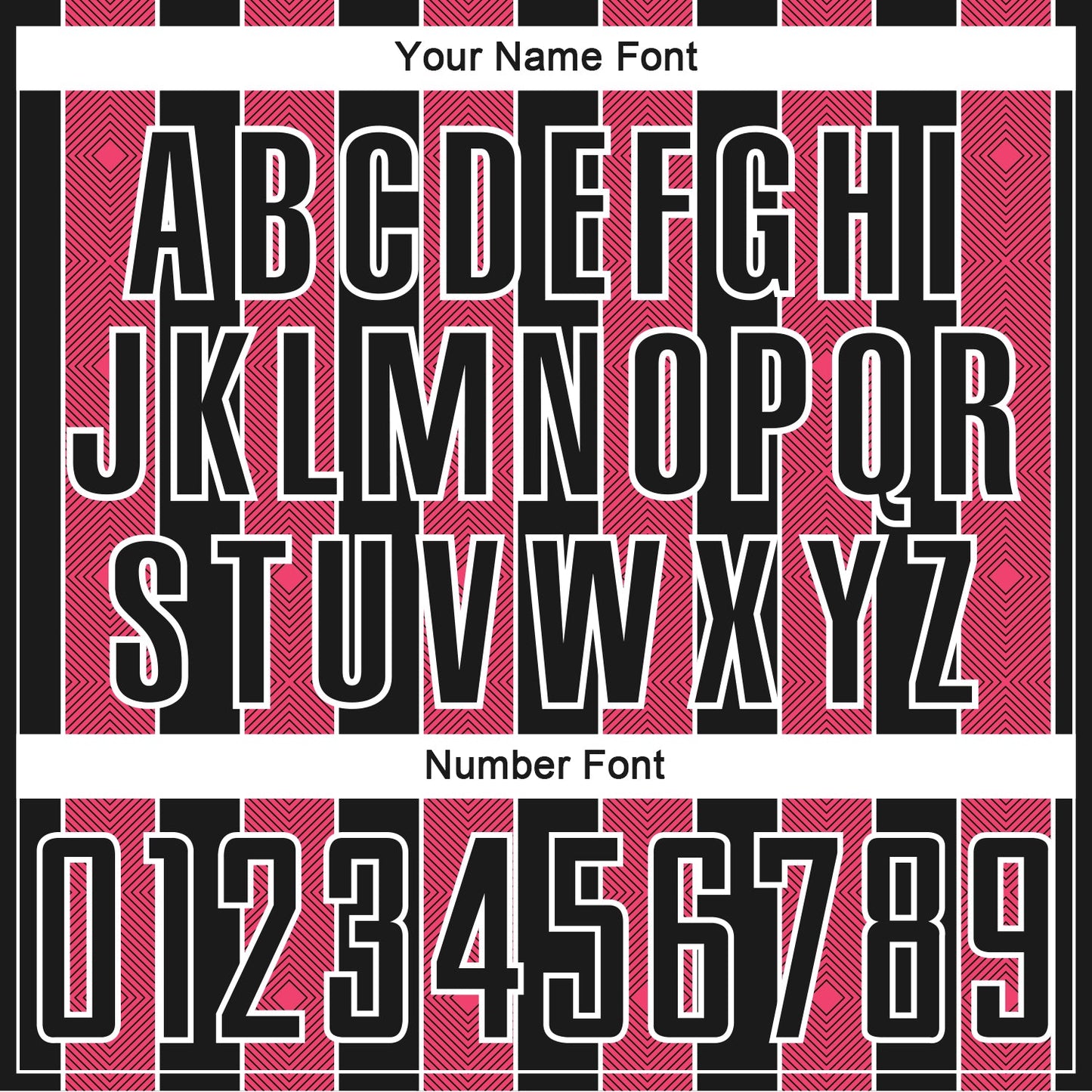 Custom Black Neon Pink-White Pinstripe Line Sports Sublimation Soccer Uniform Jersey Limited