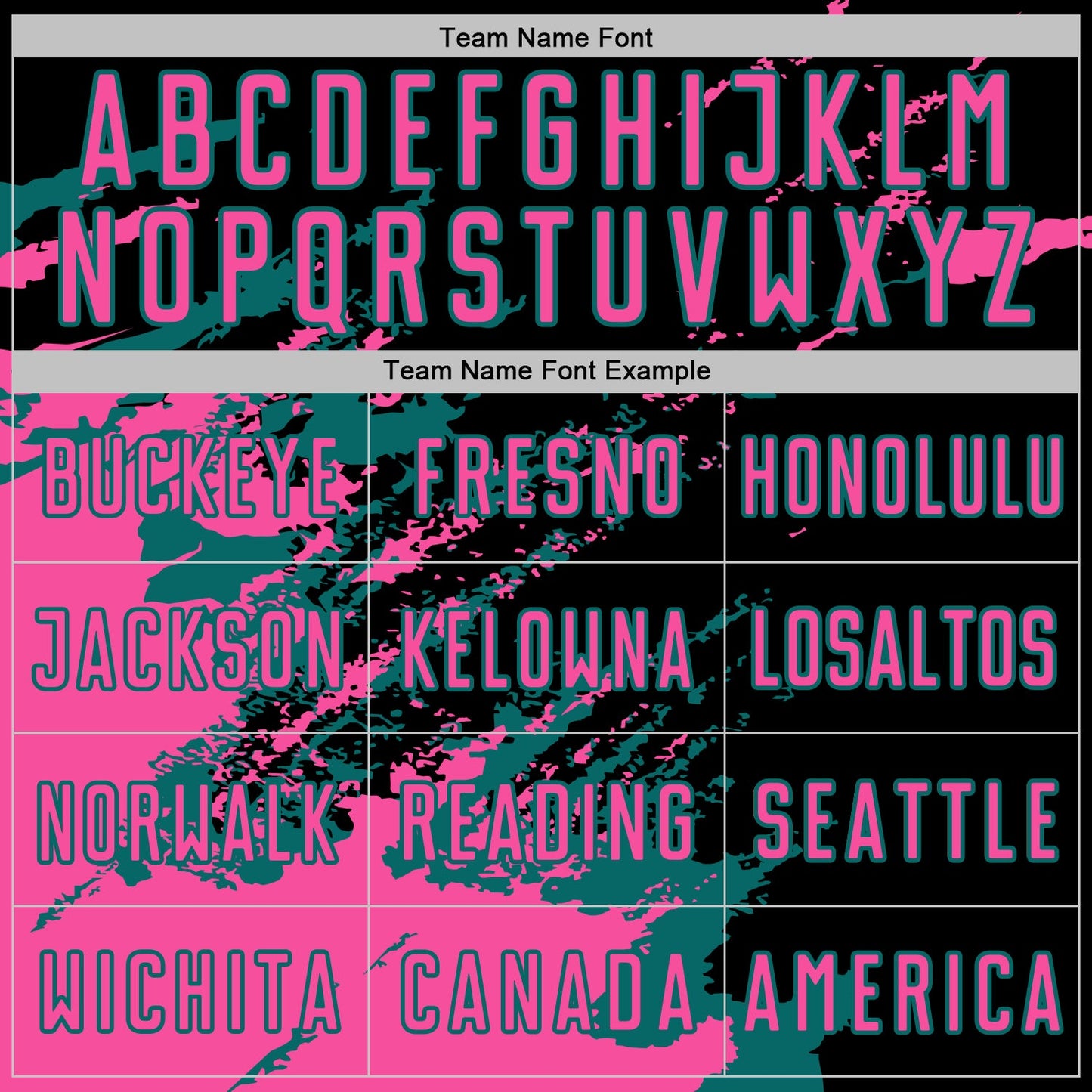 Custom Black Pink-Teal Abstract Fragment Art Splash Sports Sublimation Soccer Uniform Jersey Limited