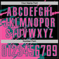 Custom Black Pink-Teal Abstract Fragment Art Splash Sports Sublimation Soccer Uniform Jersey Limited