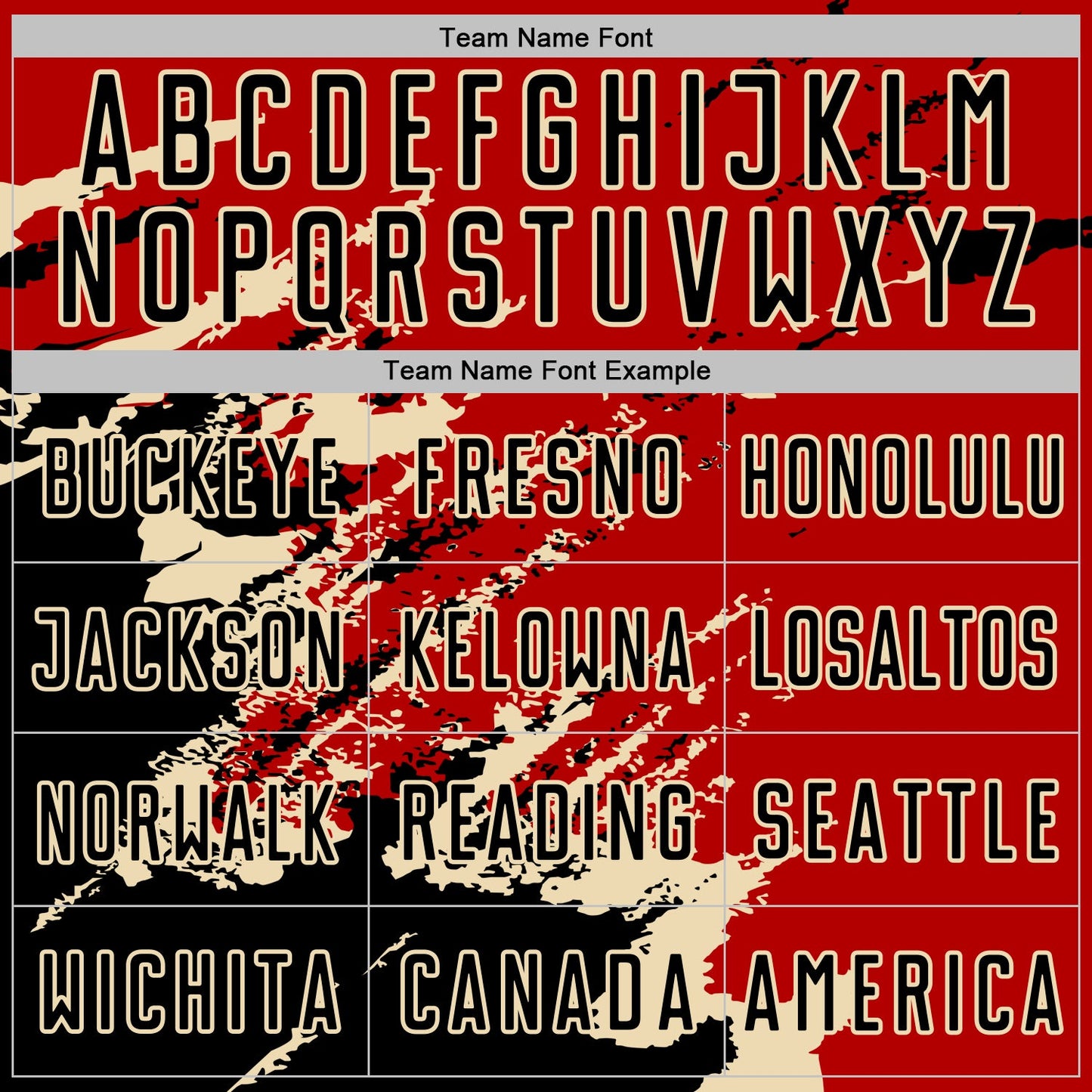 Custom Red Black-Cream Abstract Fragment Art Splash Sports Sublimation Soccer Uniform Jersey Limited