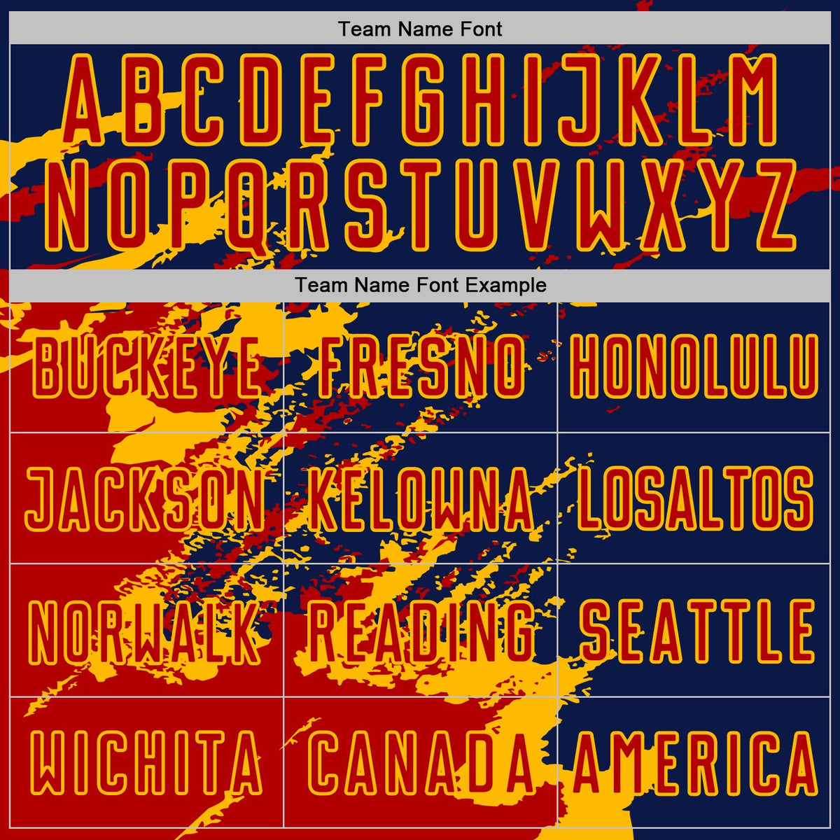 Custom Navy Red-Gold Abstract Fragment Art Splash Sports Sublimation Soccer Uniform Jersey Limited