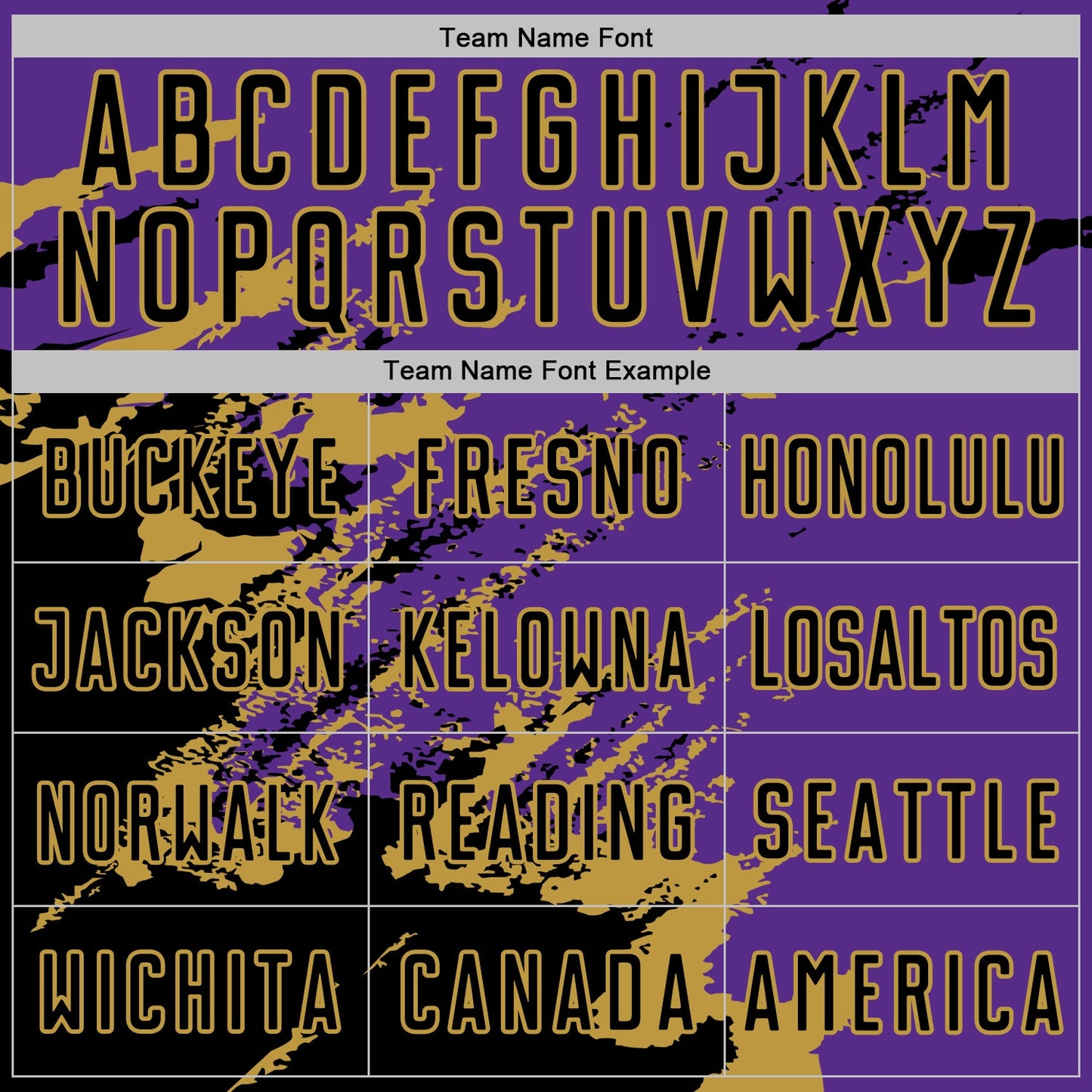 Custom Purple Black-Old Gold Abstract Fragment Art Splash Sports Sublimation Soccer Uniform Jersey Limited