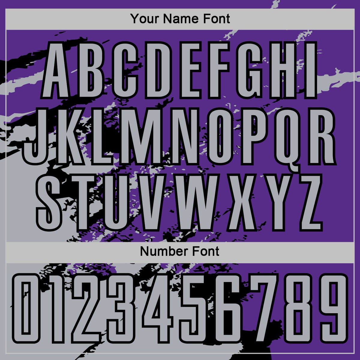 Custom Purple Gray-Black Abstract Fragment Art Splash Sports Sublimation Soccer Uniform Jersey Limited