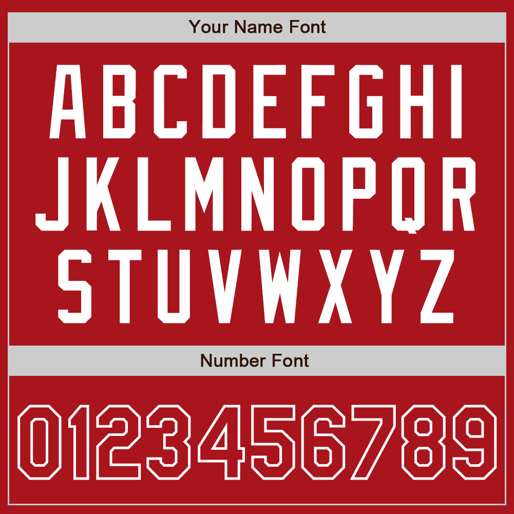 Custom Red Red-White Two-Button Unisex Softball Jersey Limited