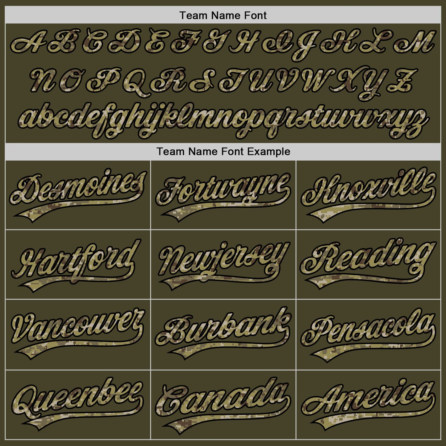 Custom Olive Camo-Black Salute To Service Two-Button Unisex Softball Jersey Limited