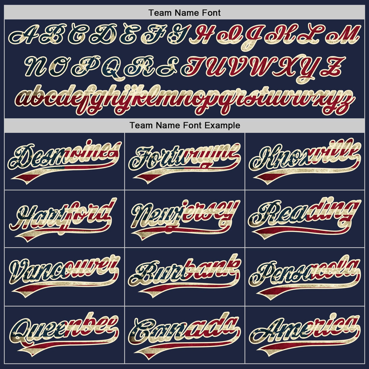 Custom Navy Vintage USA Flag-Cream Two-Button Unisex Softball Jersey Limited