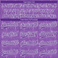 Custom Purple Purple-White 3D Pattern Two-Button Unisex Softball Jersey Limited