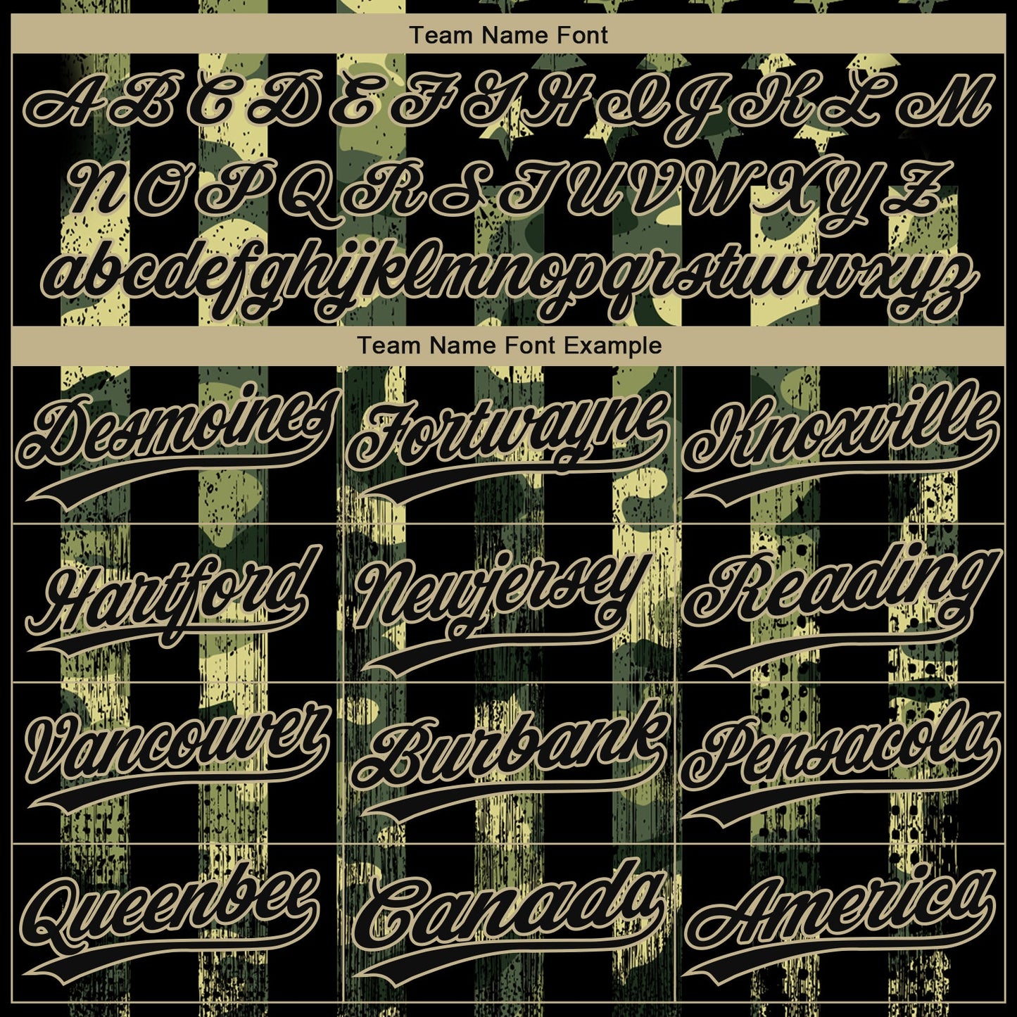 Custom Camo Black-Old Gold 3D American Flag Salute To Service Two-Button Unisex Softball Jersey Limited