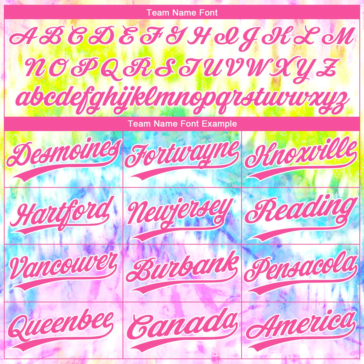 Custom Tie Dye Pink-Purple 3D Rainbow Two-Button Unisex Softball Jersey Limited