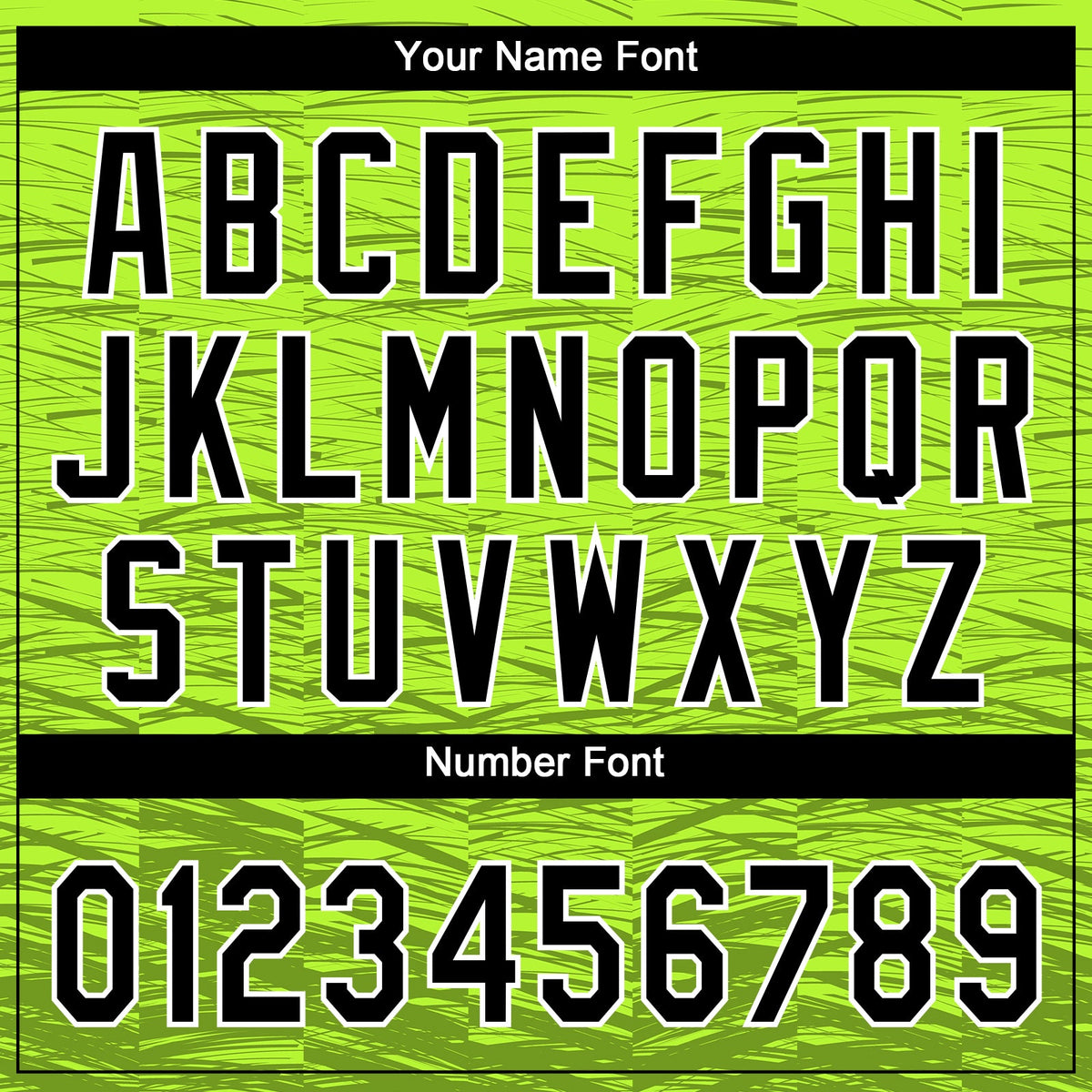 Custom Neon Green Black-White 3D Pattern Two-Button Unisex Softball Jersey Limited