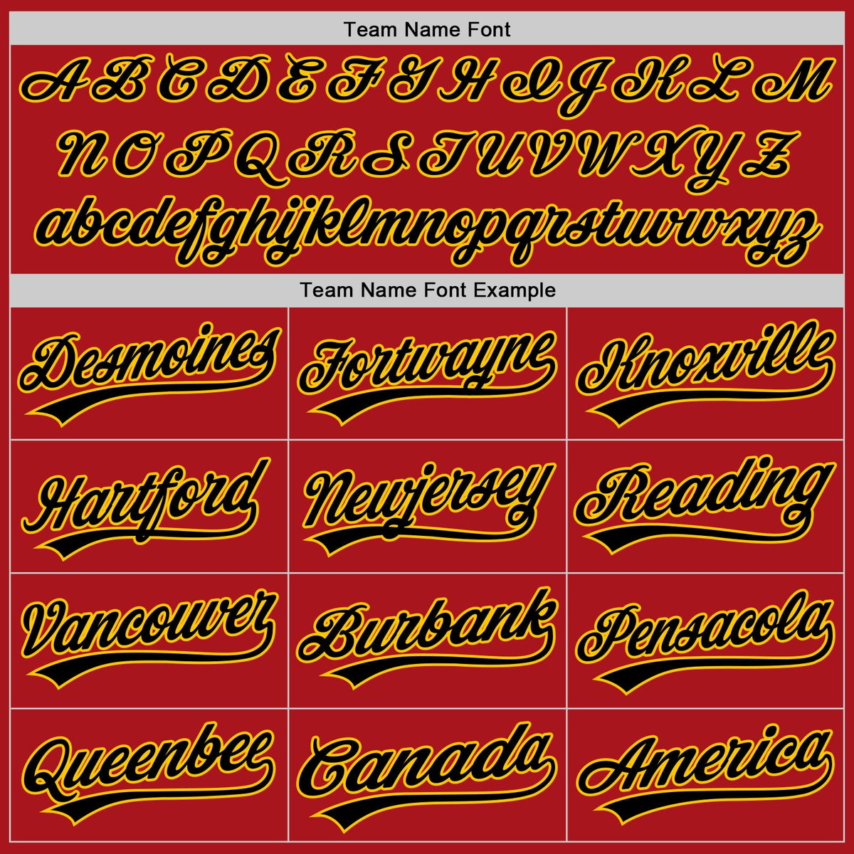 Custom Red Black-Yellow Two-Button Unisex Softball Jersey Limited