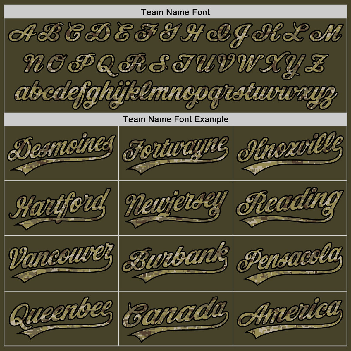 Custom Olive Camo-Black Salute To Service Two-Button Unisex Softball Jersey Limited