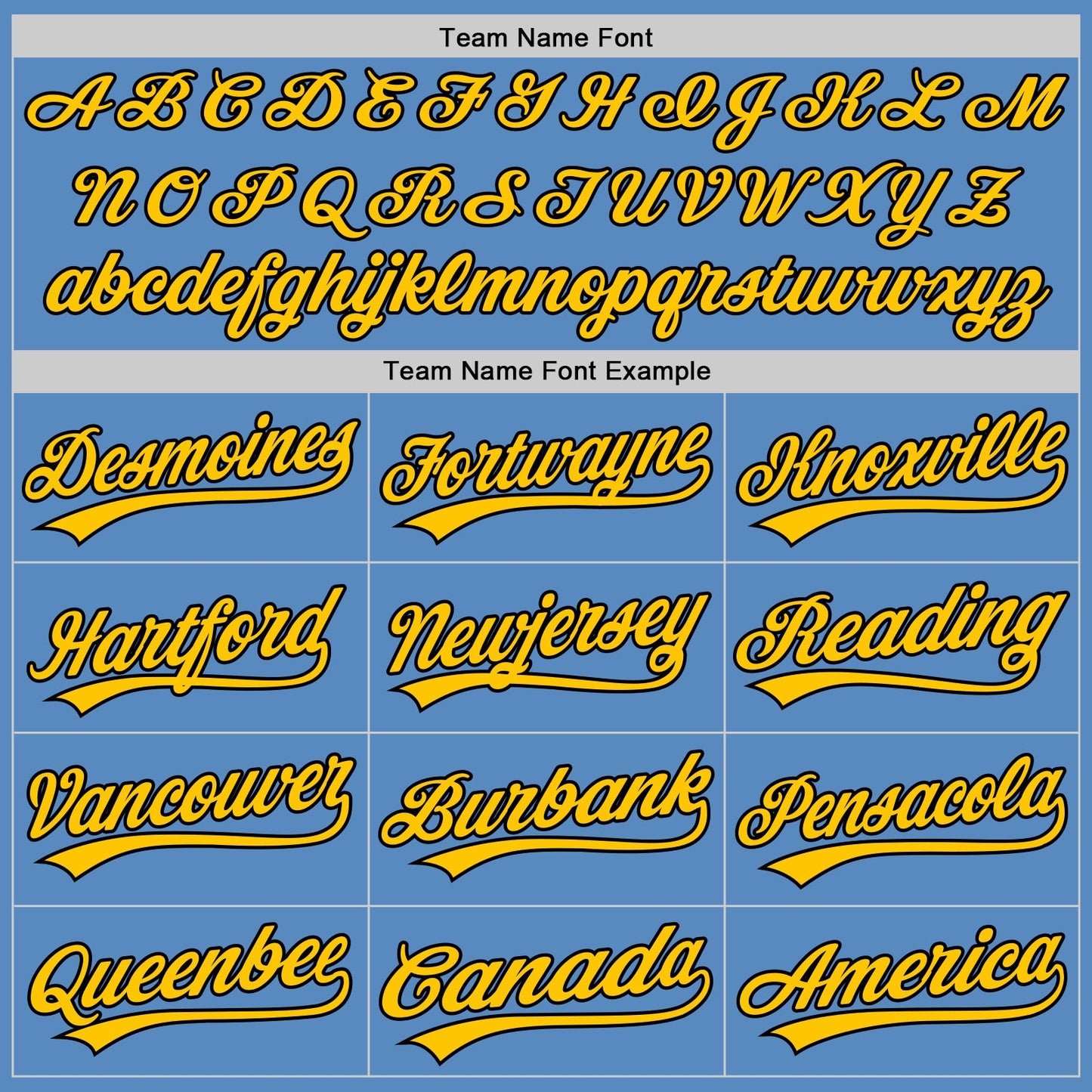 Custom Powder Blue Yellow-Black Two-Button Unisex Softball Jersey Limited