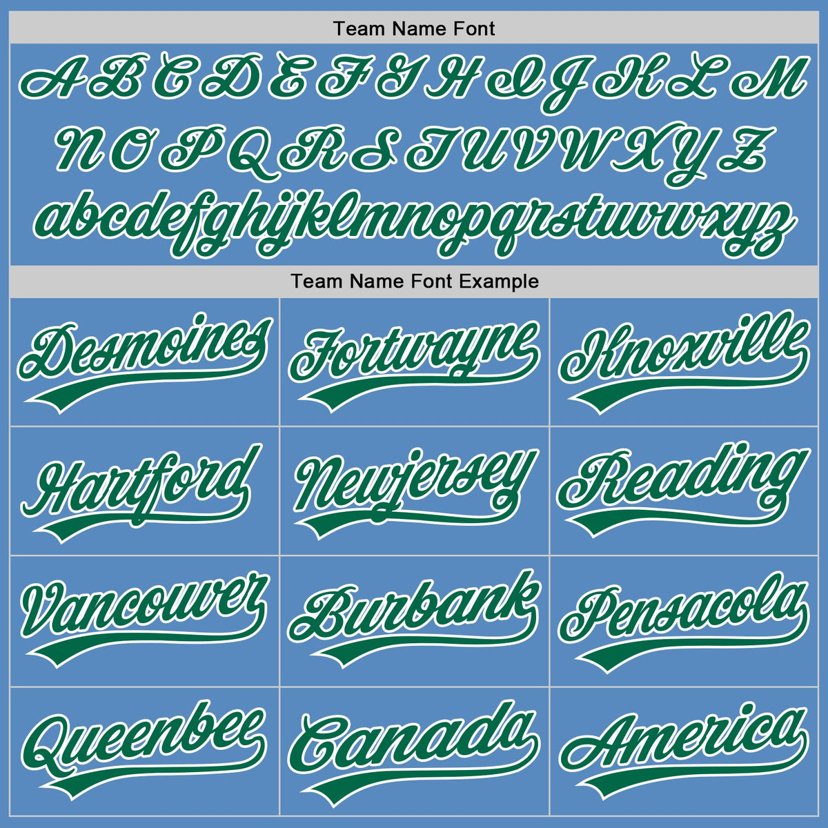 Custom Powder Blue Kelly Green-White Two-Button Unisex Softball Jersey Limited