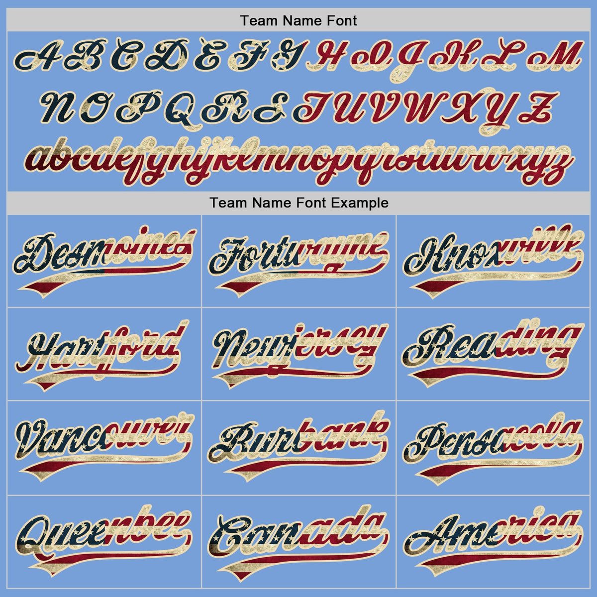 Custom Light Blue Vintage USA Flag-City Cream Two-Button Unisex Softball Jersey Limited