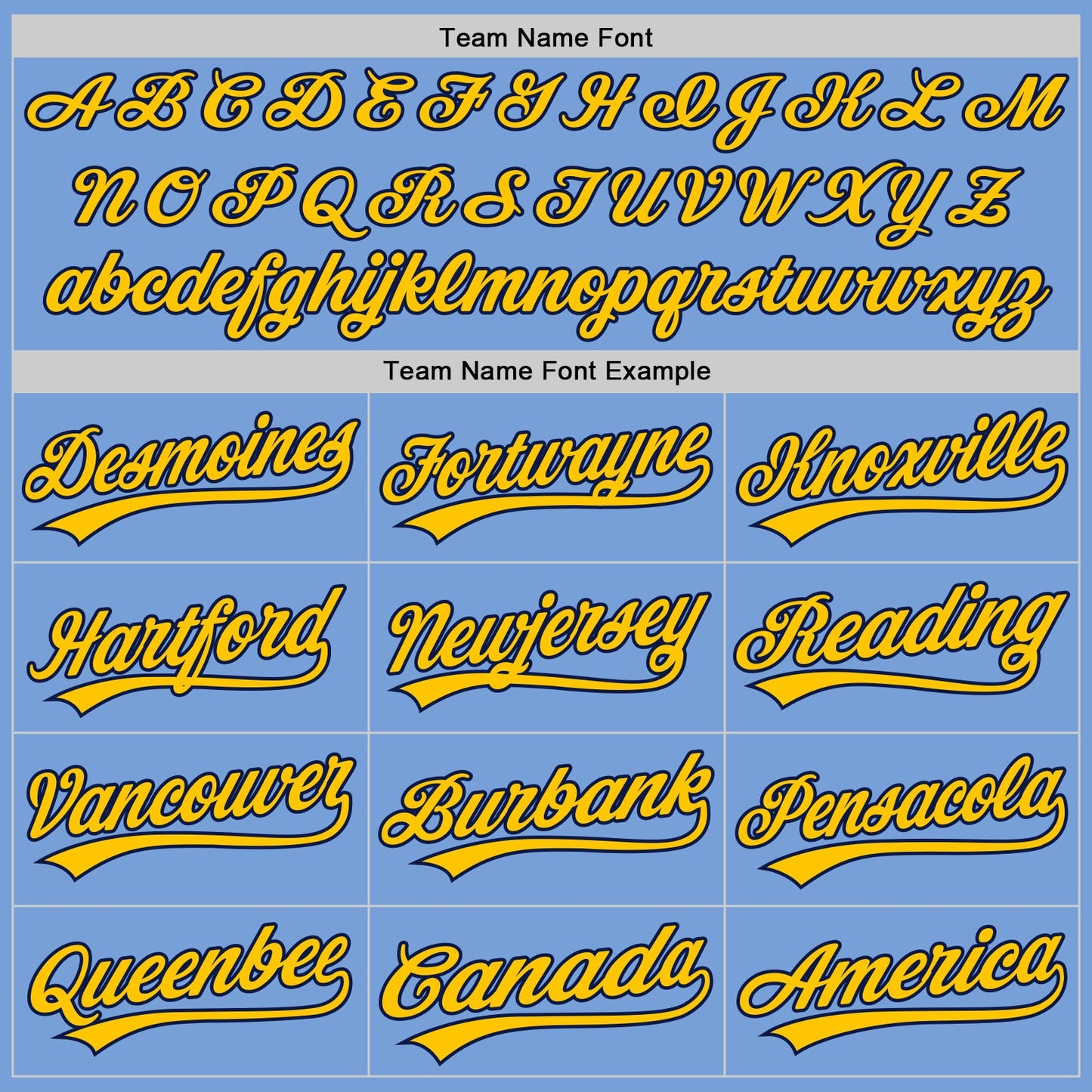 Custom Light Blue Yellow-Navy Two-Button Unisex Softball Jersey Limited