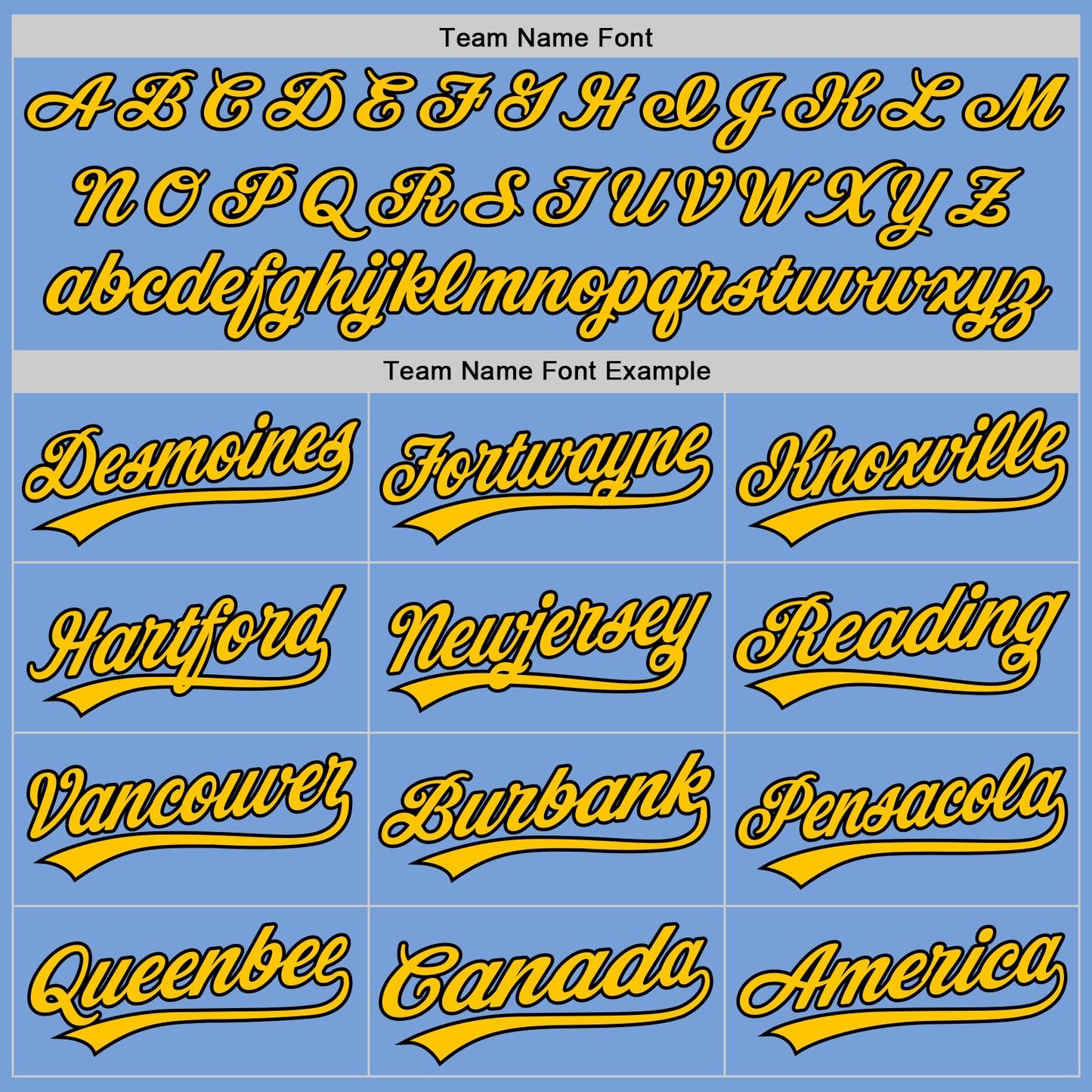 Custom Light Blue Yellow-Black Two-Button Unisex Softball Jersey Limited