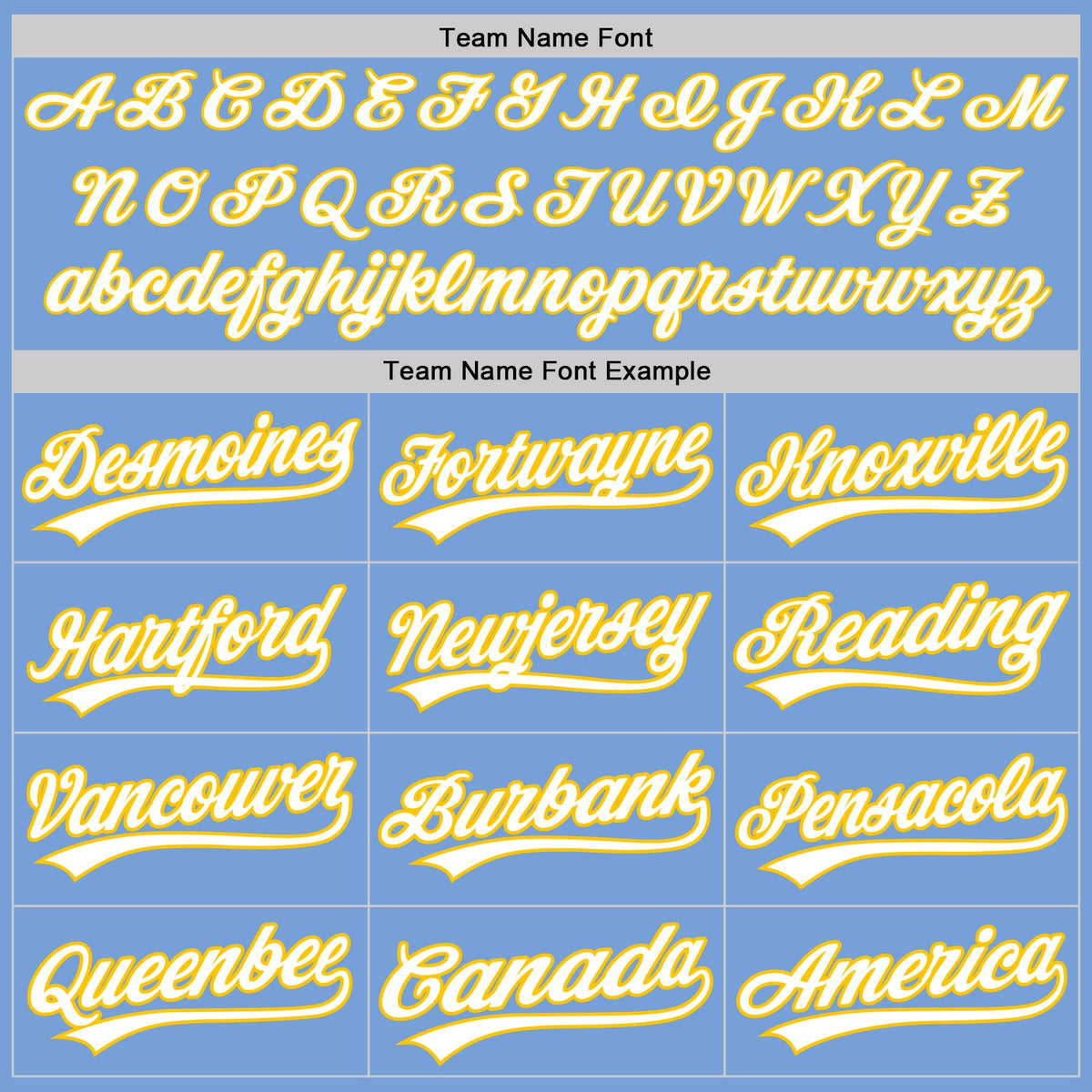 Custom Light Blue White-Yellow Two-Button Unisex Softball Jersey Limited