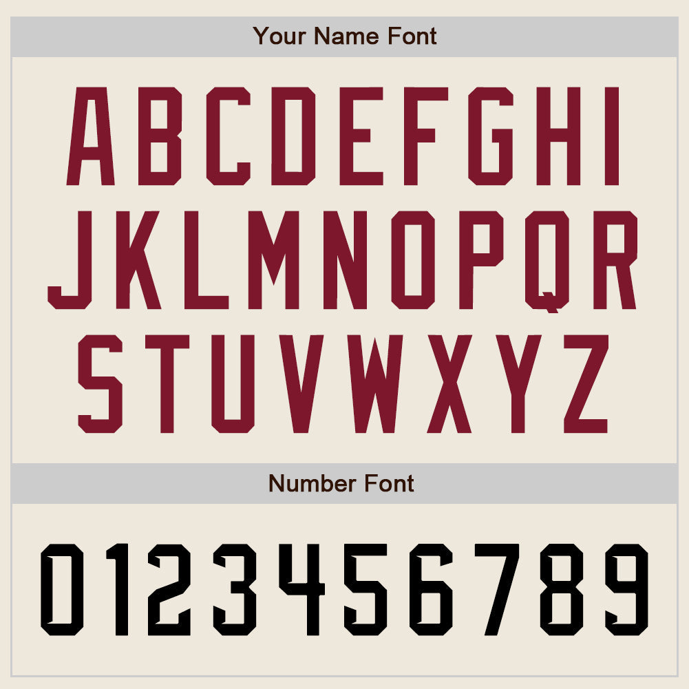 Custom Cream Black-Crimson Two-Button Unisex Softball Jersey Limited