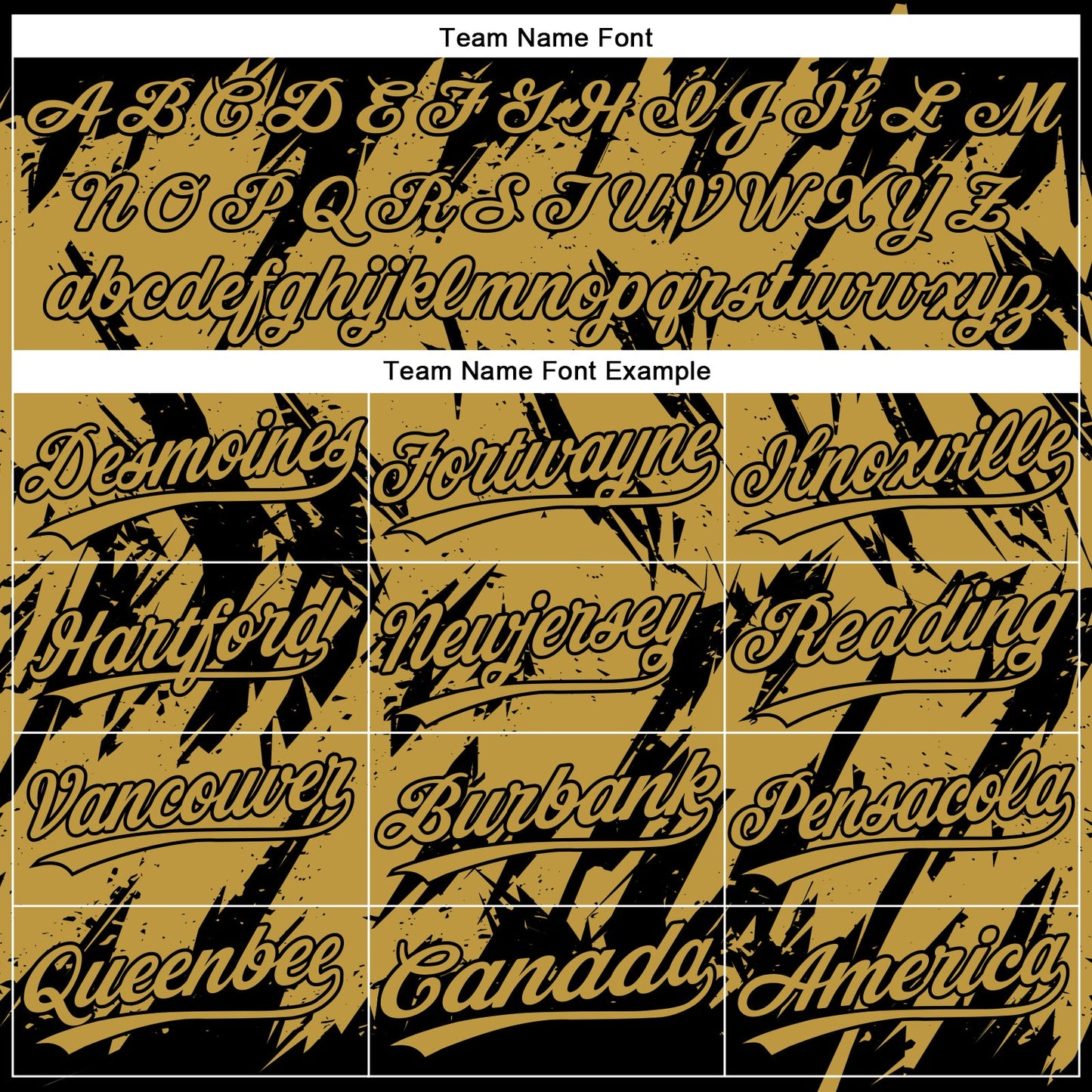 Custom Black Old Gold 3D Pattern Abstract Sharp Shape Two-Button Unisex Softball Jersey Limited