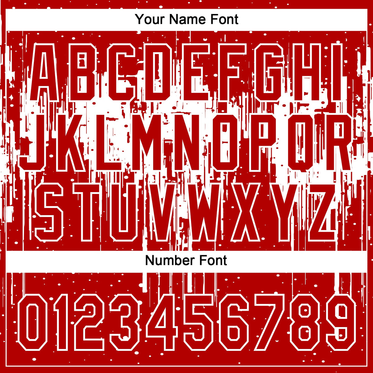 Custom Red White 3D Pattern Dripping Splatter Art Two-Button Unisex Softball Jersey Limited