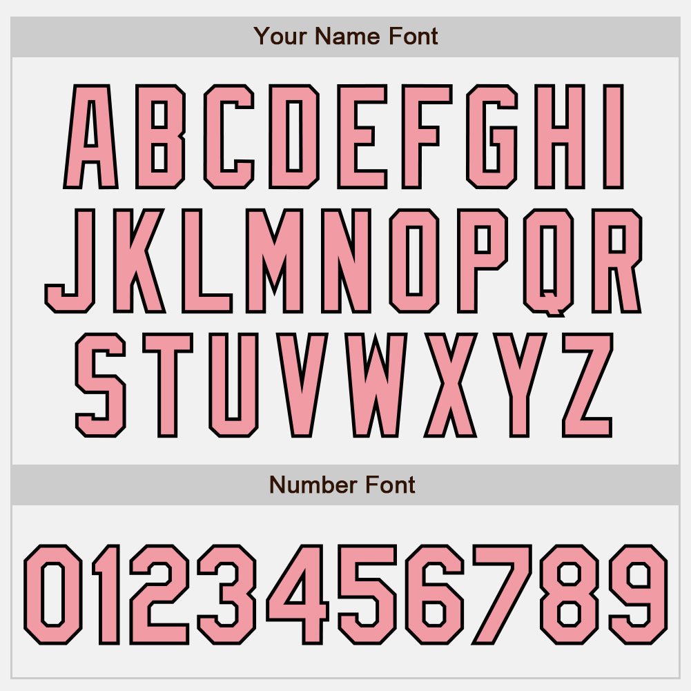 Custom White Black Pinstripe Medium Pink Two-Button Unisex Softball Jersey Limited