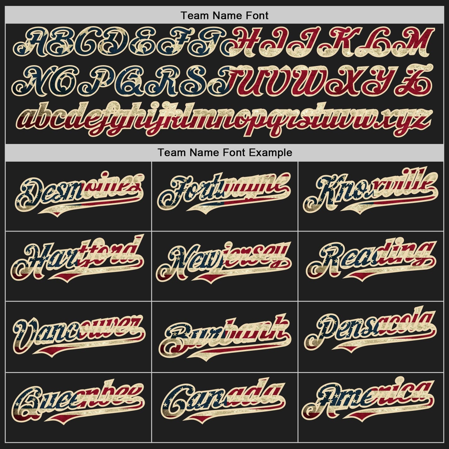 Custom Black Cream Pinstripe Vintage USA Flag Two-Button Unisex Softball Jersey Limited