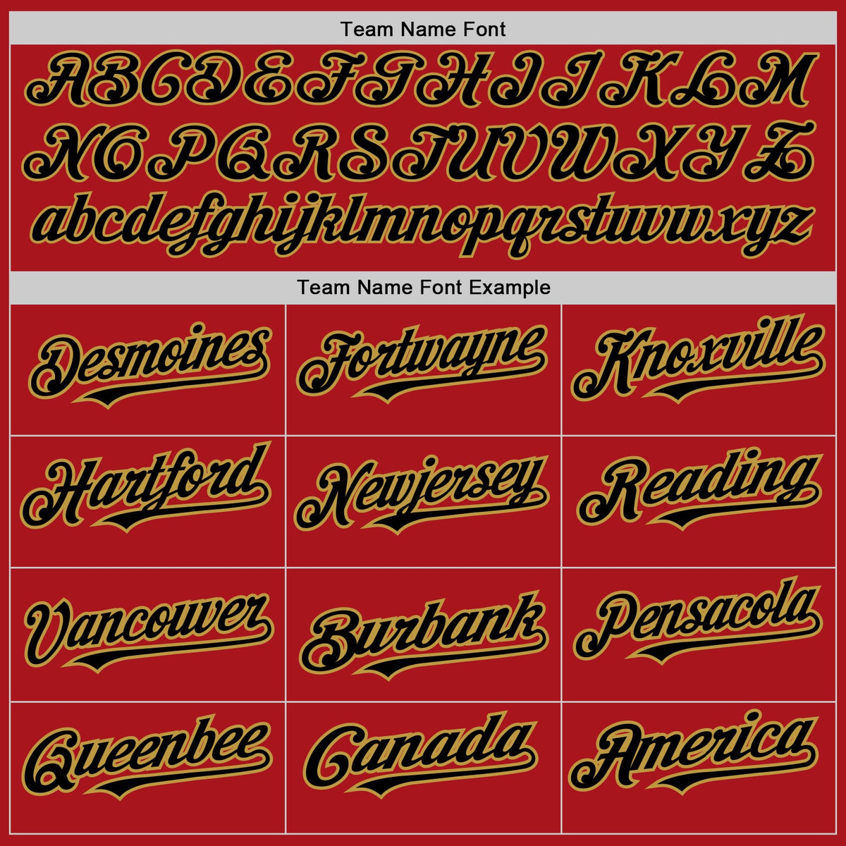 Custom Red Old Gold Pinstripe Black Two-Button Unisex Softball Jersey Limited