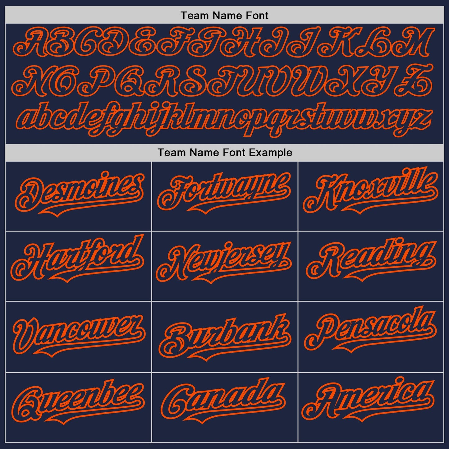 Custom Navy Orange Pinstripe Orange Two-Button Unisex Softball Jersey Limited