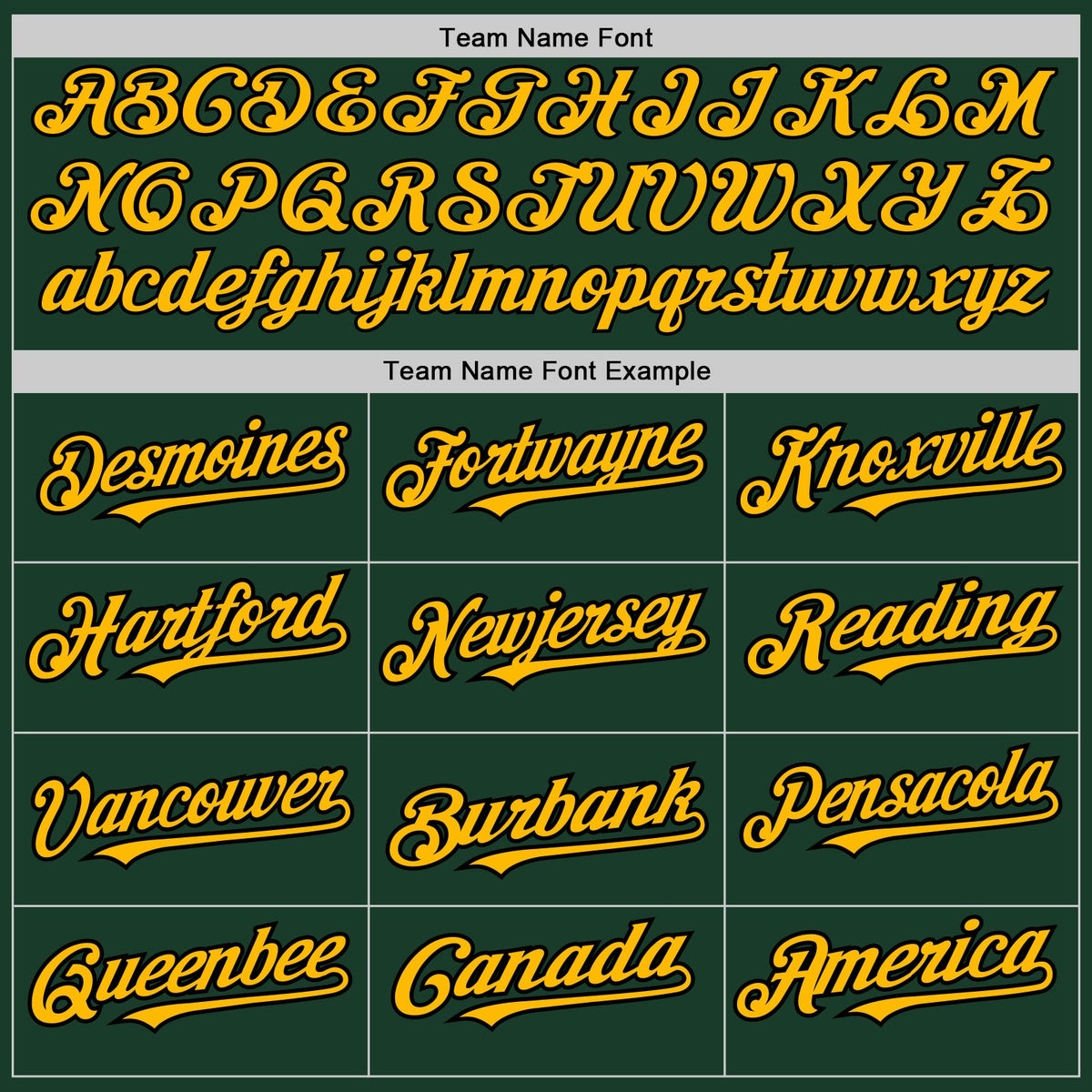 Custom Green Black Pinstripe Gold Two-Button Unisex Softball Jersey Limited