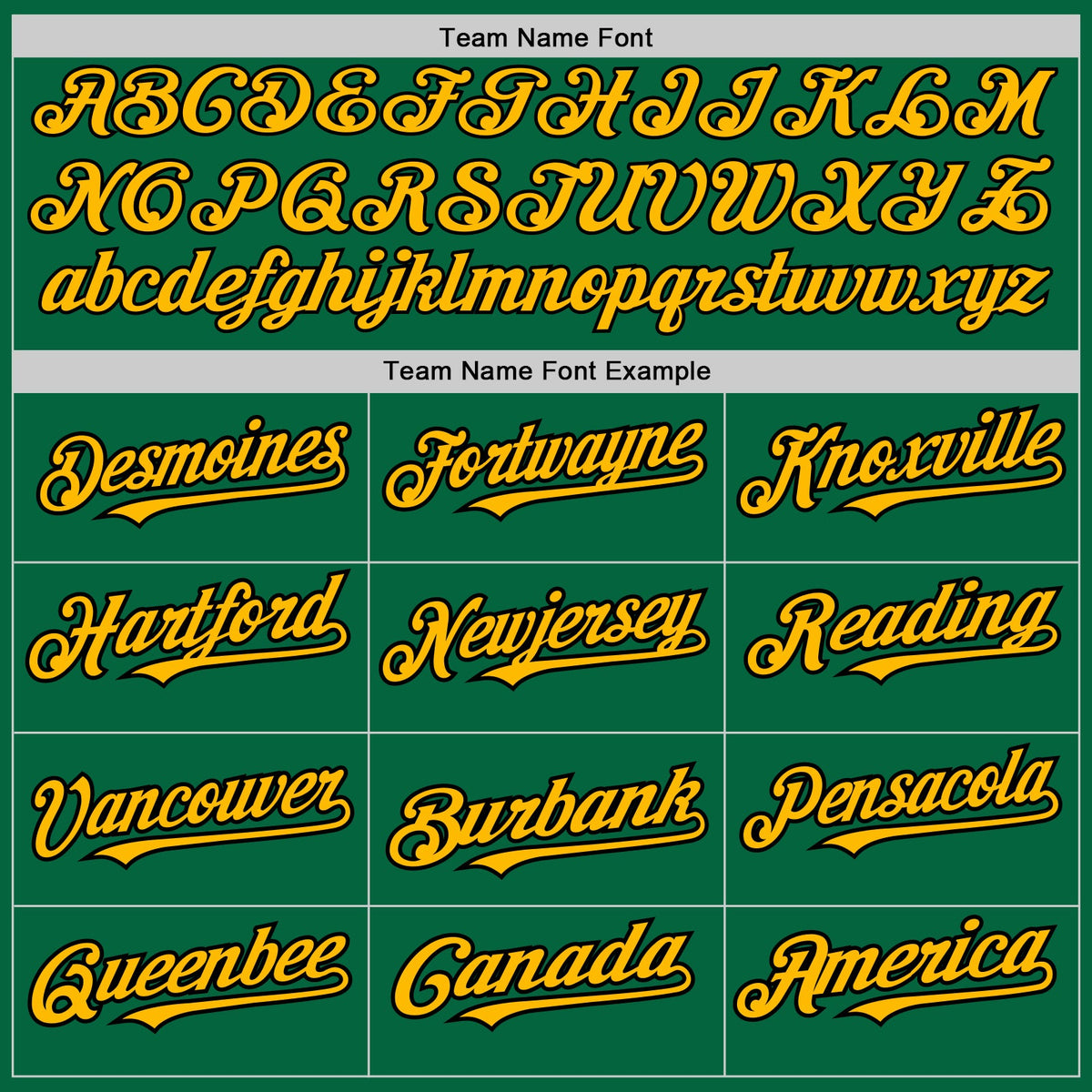 Custom Kelly Green Black Pinstripe Gold Two-Button Unisex Softball Jersey Limited