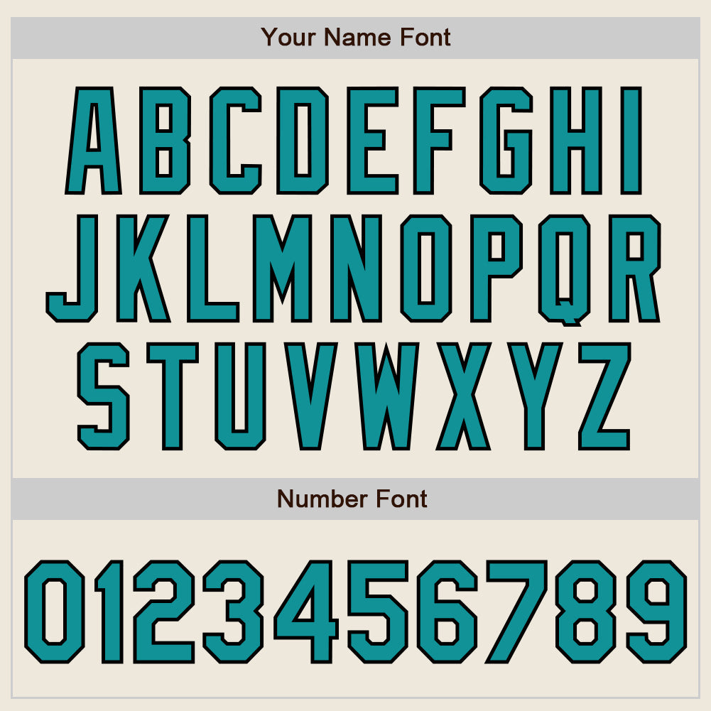 Custom Cream Black Pinstripe Teal Two-Button Unisex Softball Jersey Limited