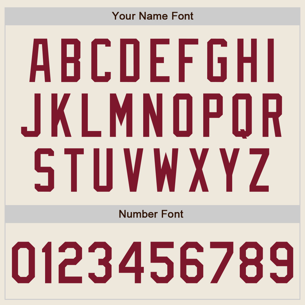 Custom Cream Crimson Pinstripe Crimson Two-Button Unisex Softball Jersey Limited