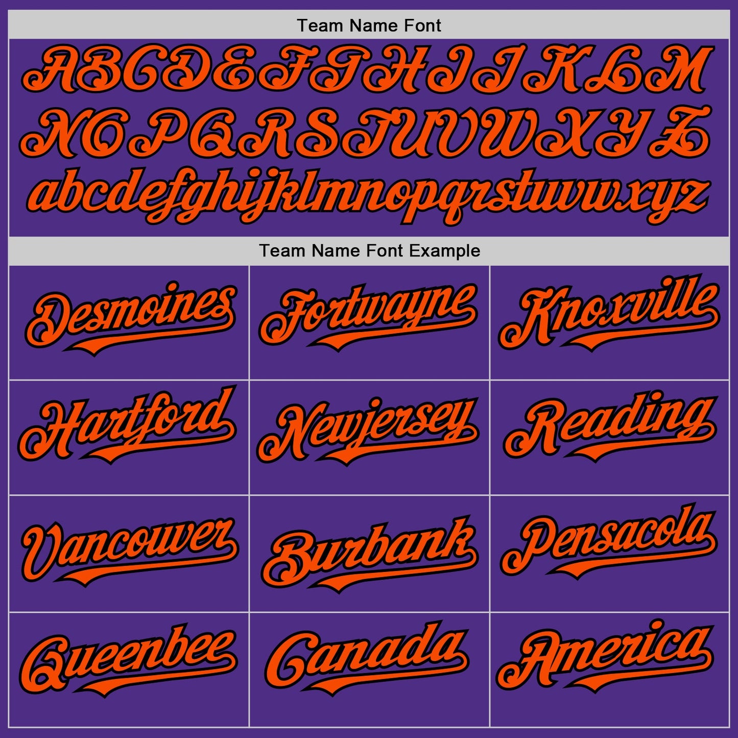 Custom Purple Black Pinstripe Orange Two-Button Unisex Softball Jersey Limited