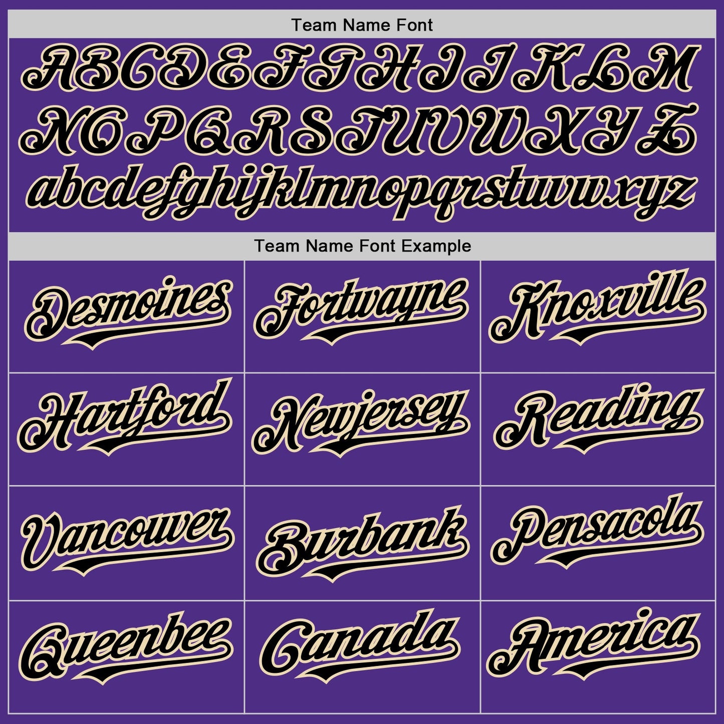 Custom Purple Black Pinstripe Cream Two-Button Unisex Softball Jersey Limited