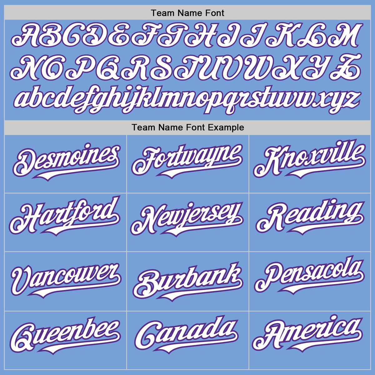 Custom Light Blue Purple Pinstripe White Two-Button Unisex Softball Jersey Limited