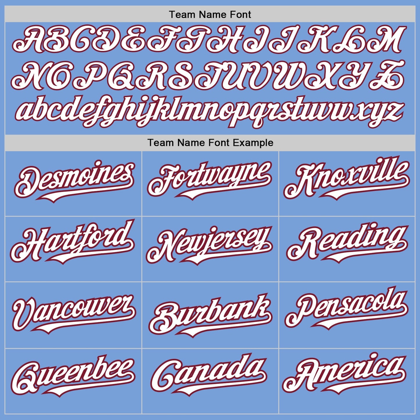 Custom Light Blue Crimson Pinstripe White Two-Button Unisex Softball Jersey Limited