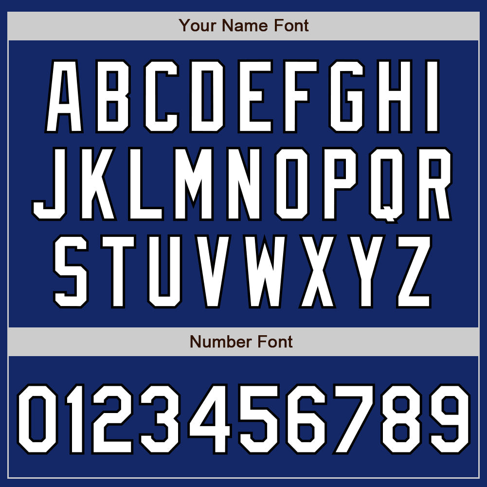 Custom Royal Black Pinstripe White Two-Button Unisex Softball Jersey Limited