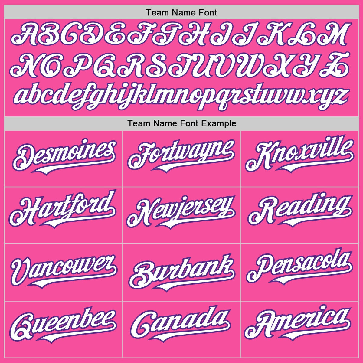 Custom Pink Purple Pinstripe White Two-Button Unisex Softball Jersey Limited