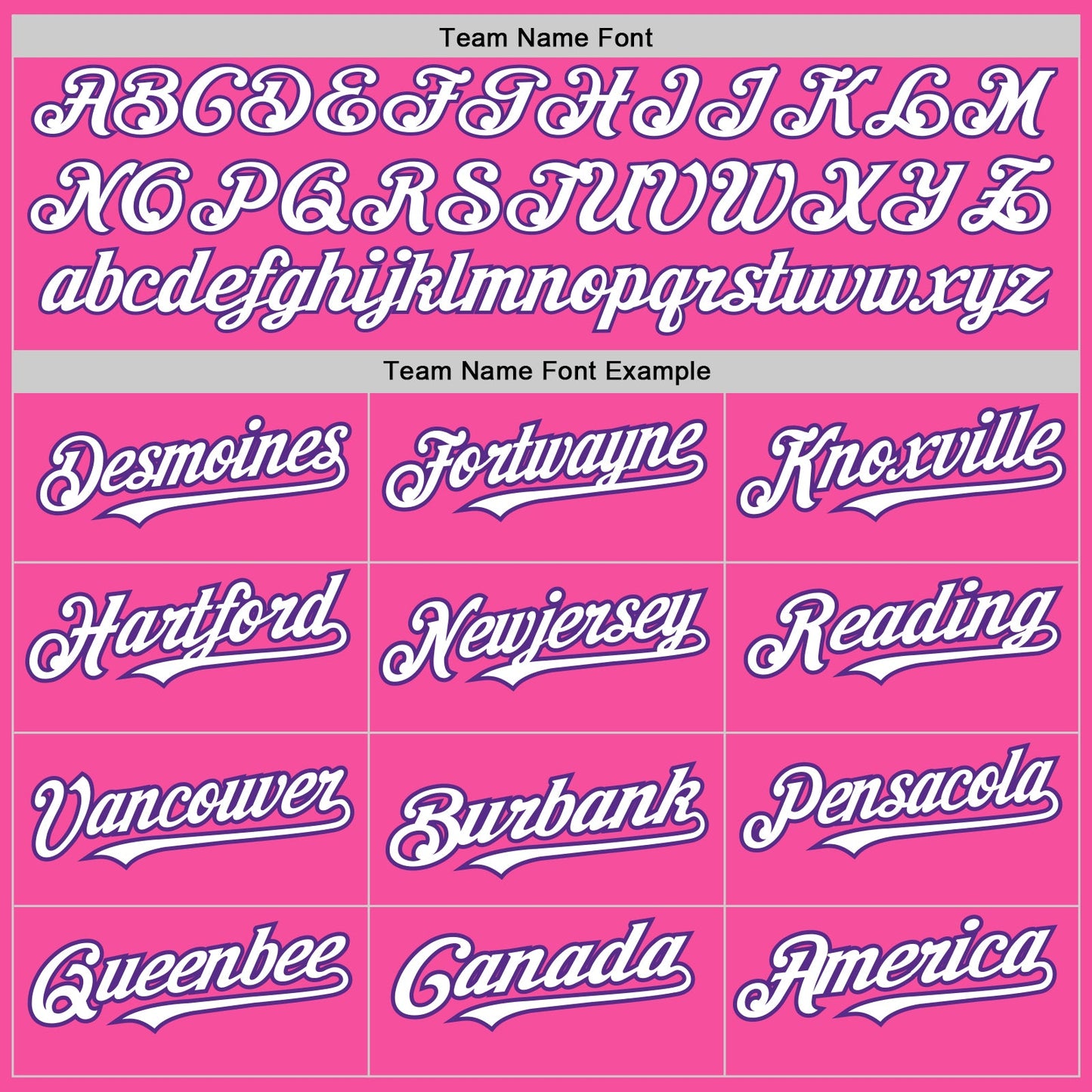 Custom Pink Purple Pinstripe White Two-Button Unisex Softball Jersey Limited