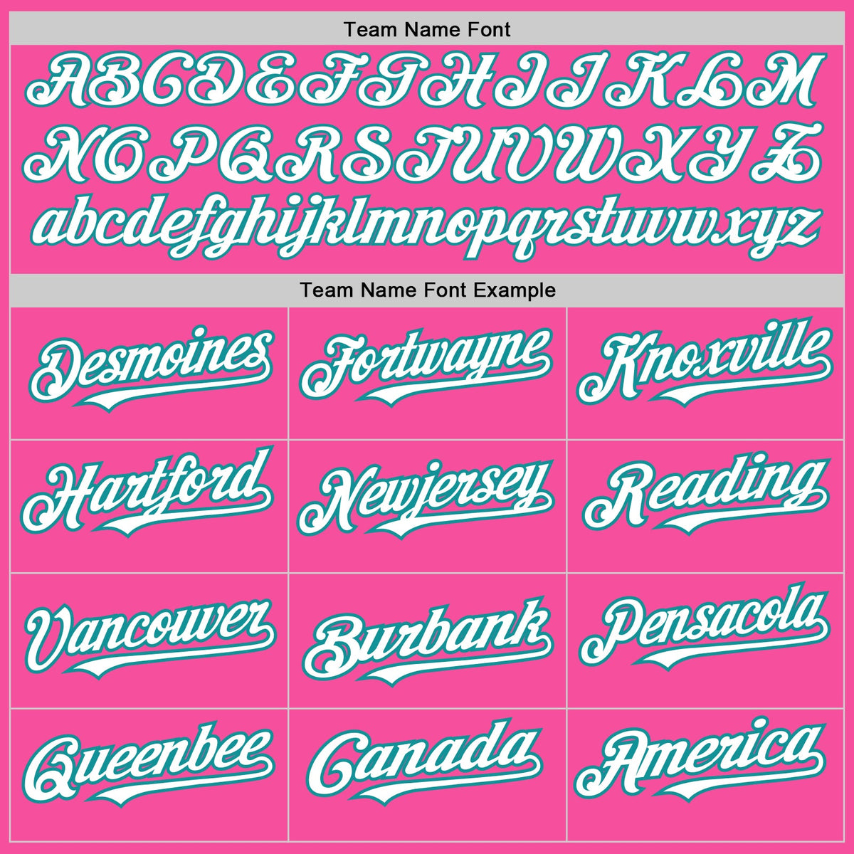 Custom Pink Teal Pinstripe White Two-Button Unisex Softball Jersey Limited