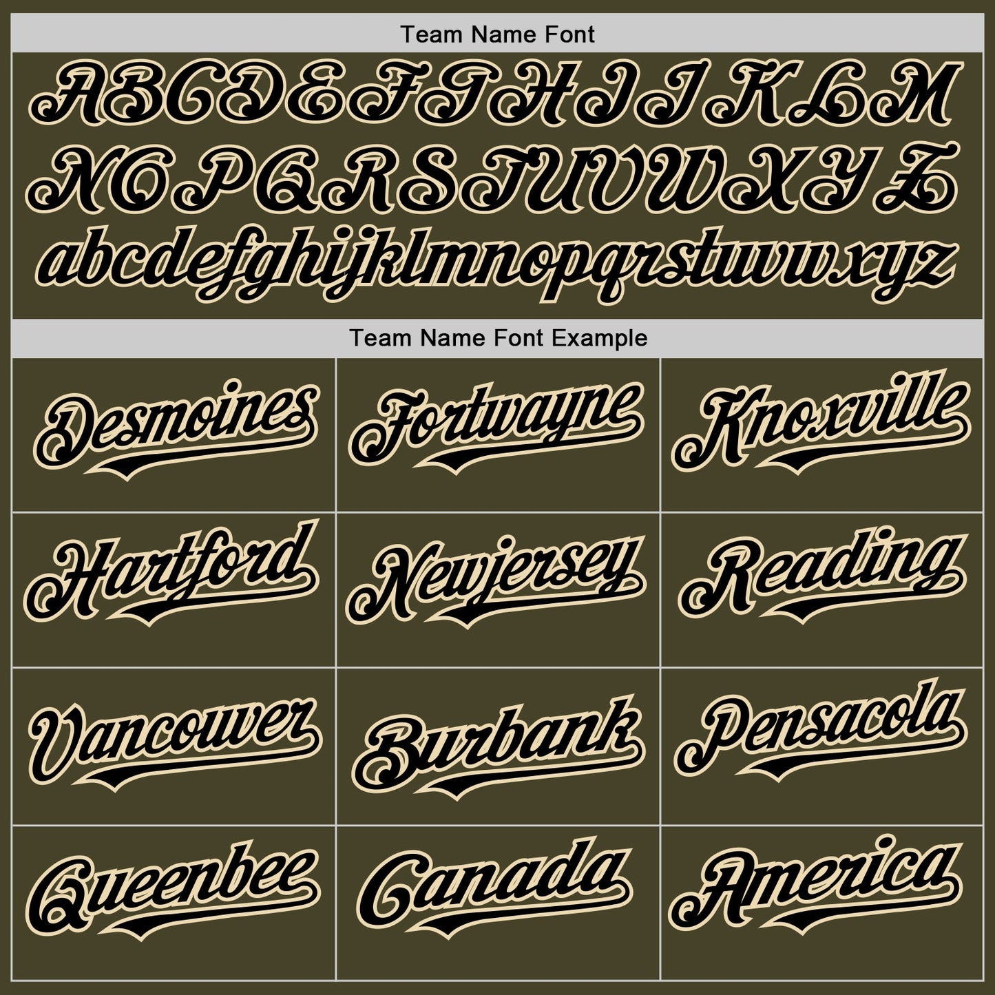 Custom Olive Black Pinstripe Cream Salute To Service Two-Button Unisex Softball Jersey Limited