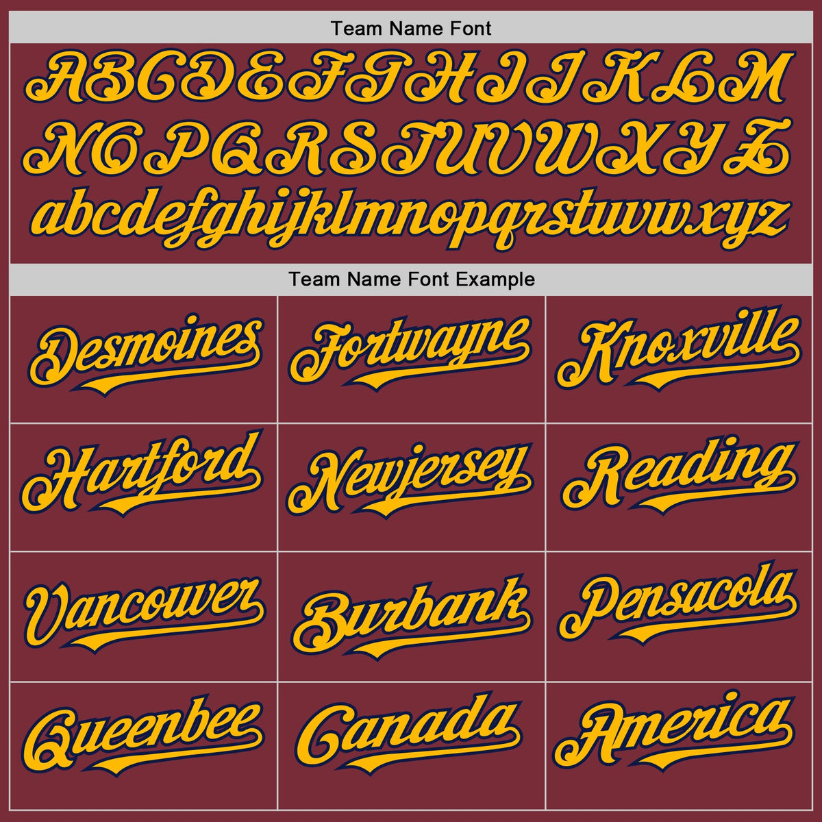 Custom Burgundy Navy Pinstripe Gold Two-Button Unisex Softball Jersey Limited