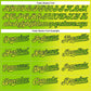 Custom Neon Yellow Neon Green-Navy Gradient Fashion Two-Button Unisex Softball Jersey Limited