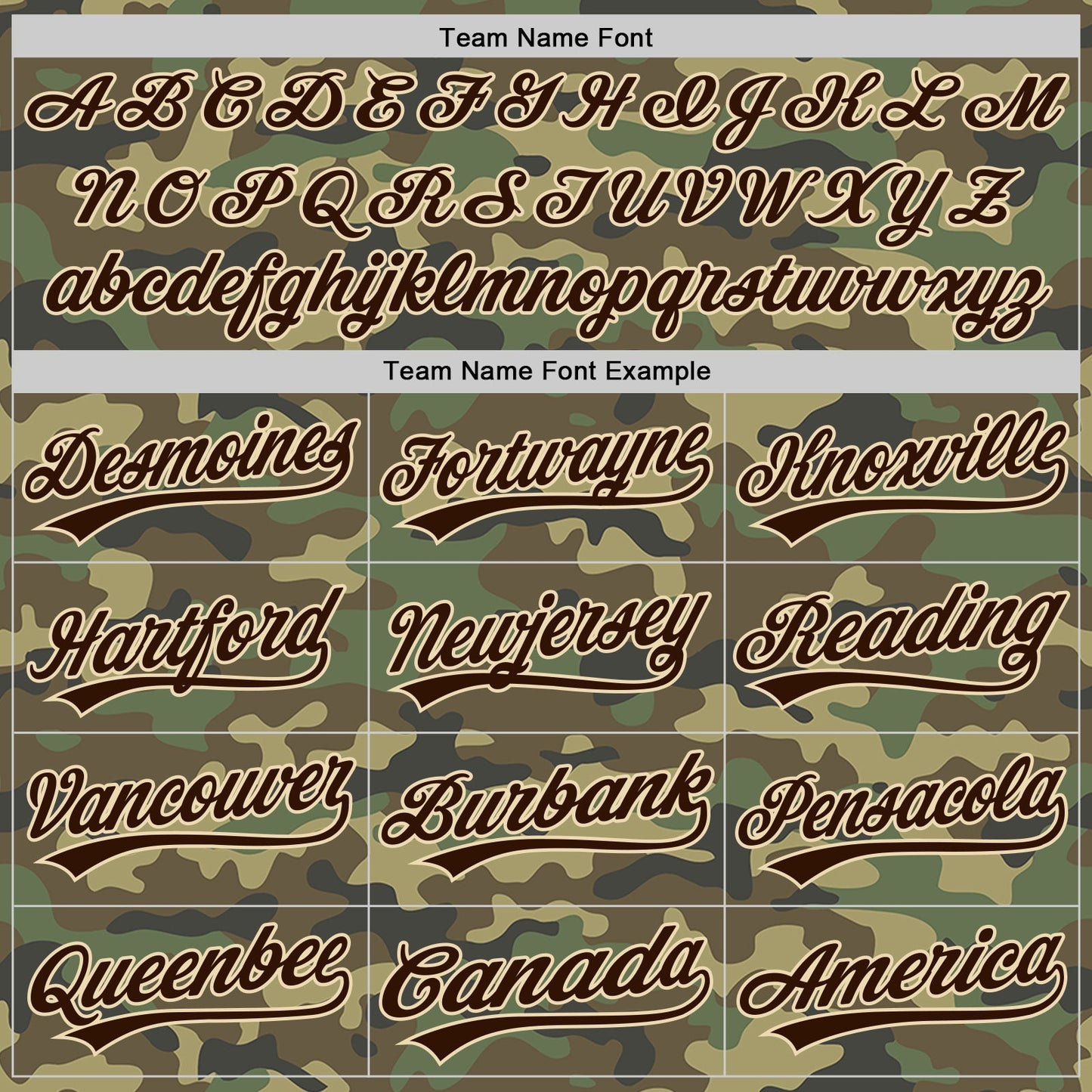 Custom Camo Brown-Cream Salute To Service Two-Button Unisex Softball Jersey Limited