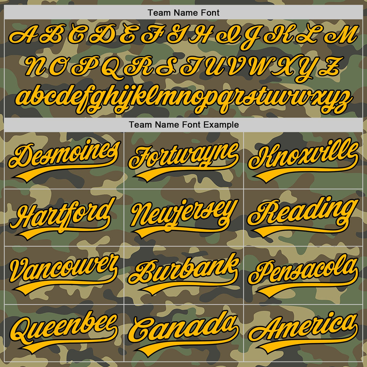 Custom Camo Gold-Black Salute To Service Two-Button Unisex Softball Jersey Limited