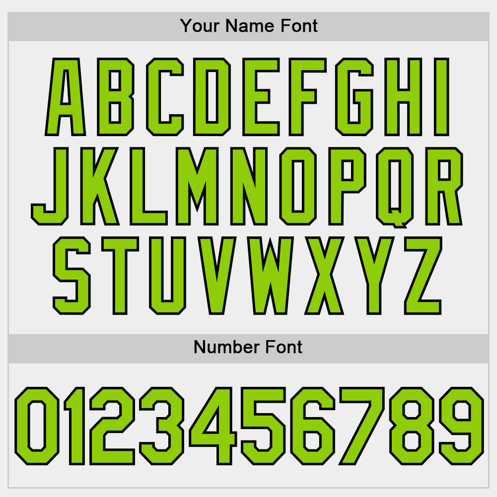 Custom White Neon Green-Black Two-Button Unisex Softball Jersey Limited